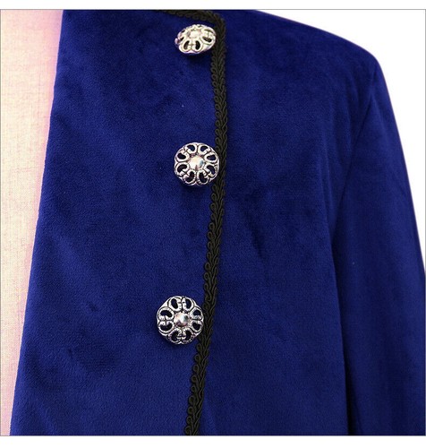 Mens Medieval Steampunk Coat Vintage Tailcoat Jacket Gothic Victorian Frock Coat - Picture 7 of 24
