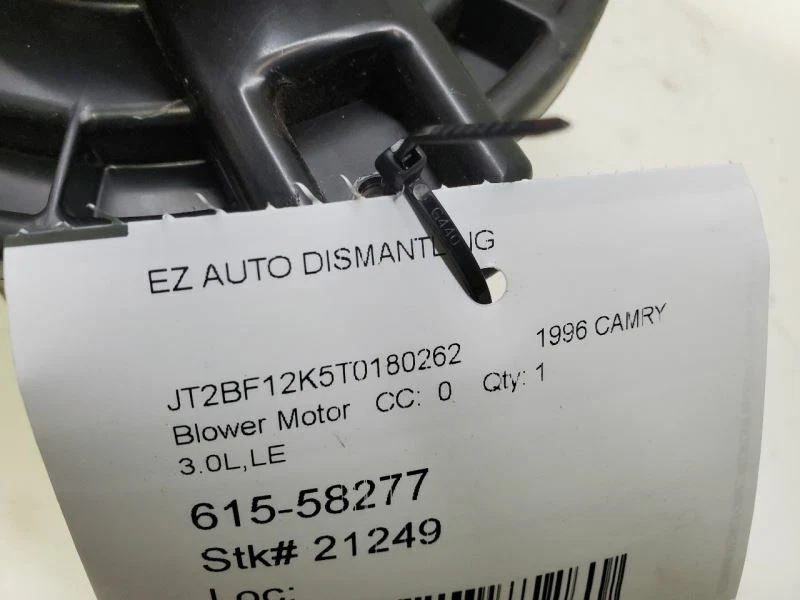 1995-1999, Toyota Camry, LE, motor soplador, 3,0 L, número de pieza: 87103-06011 Foto 4 de 4