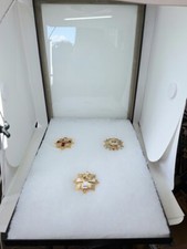 4x Edel Vitrine für Orden Ehrenzeichen Sammlervitrine Glas Scheibe 41 x31 x2,5cm