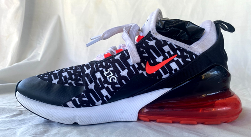 NIKE..AIR MAX 270 Estampado Informal JUST DO IT Zapatos EE. UU. 7Y - Imagen 4 de 5