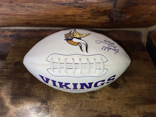 Randall McDaniel - Firmato Autografato - NFL - Minnesota Vikings Football - Raro! - Foto 4 di 6
