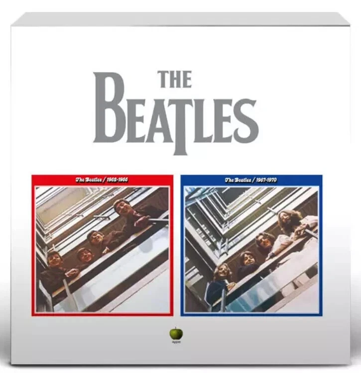 The Beatles - 1962 – 1966 + 1967 – 1970 (2023 Version) Rot + Blau 4 CD BOX NEU - Bild 2 von 4