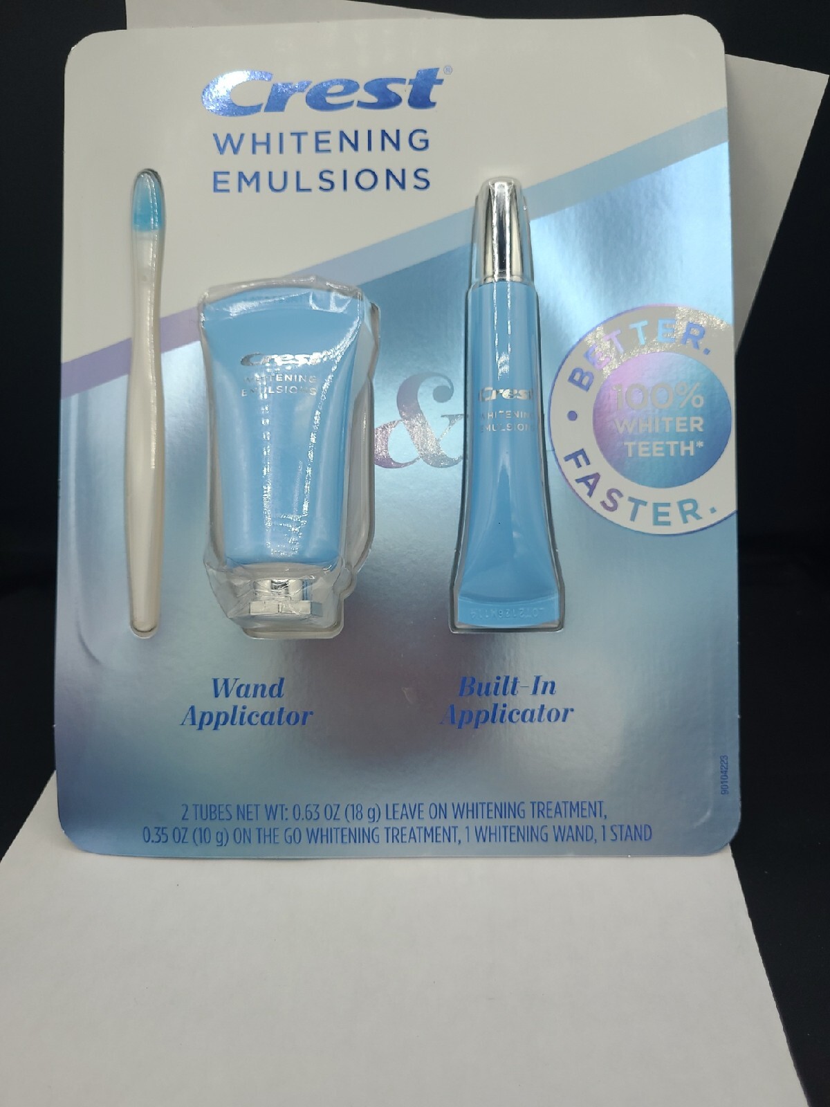 Crest Whitening Emulsions Wand & Built in Applicator EXP 11/2023^ 2