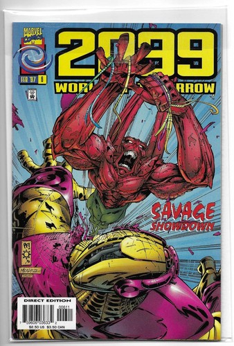 2099 WORLD OF TOMORROW #6 FEBRUAR 1997 VERY FINE/NEAR MINT CONDITION