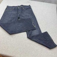 Levis 527 Jeans Mens 38x30 Blue Slim Bootcut Red Tab Denim Pants Casual Zip Fly