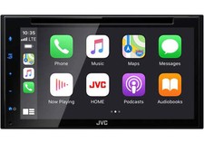 Reproductor de DVD/CD automático JVC KW-V66BT Apple CarPlay Android con pantalla táctil capacitiva de 6,8"