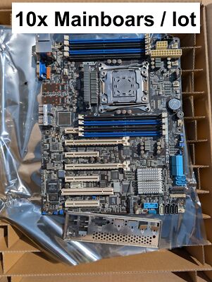 10x lot ASUS Z10PA-U8 Mainboard X99 C612 | LGA 2011-3 DDR4 Restposten Konvolut