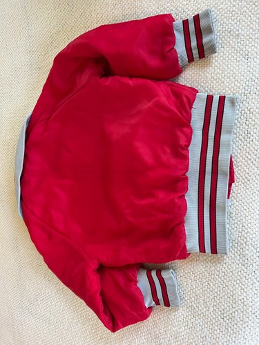 Halloway Red Youth Jacket Size Small Vintage - Picture 6 of 6