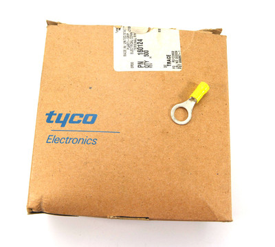 Tyco Electronics ca. 500 Stck. Ringkabelschuhe M10 gelb von 4 mm² - 6 mm² 