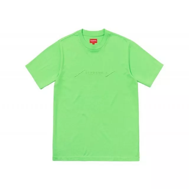 Supreme SS18 Green Tonal Embroidered Tee XL BRAND NEW