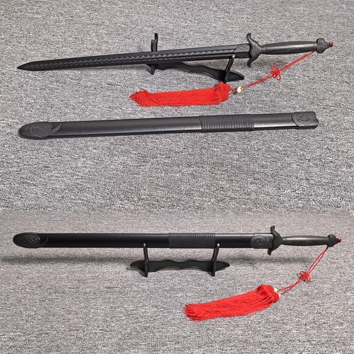 Tai Chi Sword, 99cm/38.9inch High Elasticity Plastic Sword, Plastic Sword Martia - Picture 5 of 8