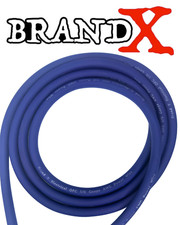 Brand X 1/0 OFC Blue Oxygen Free Copper Cable By the Ft Power Ground Wire