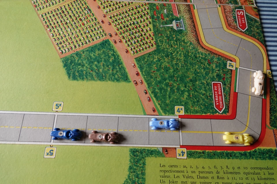 Jeu Les 24 heures du Mans jeu de société création l'Eumail ACO de 1951 RARE - Photo 3/3