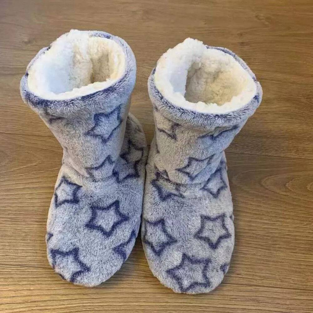 Ankle top boot slippers