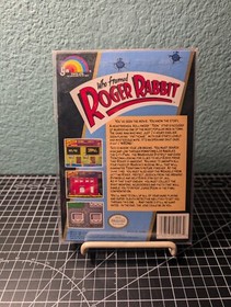 Nintendo NES Who Framed Roger Rabbit- Mint Condition- Box & Cart Only- No Manual