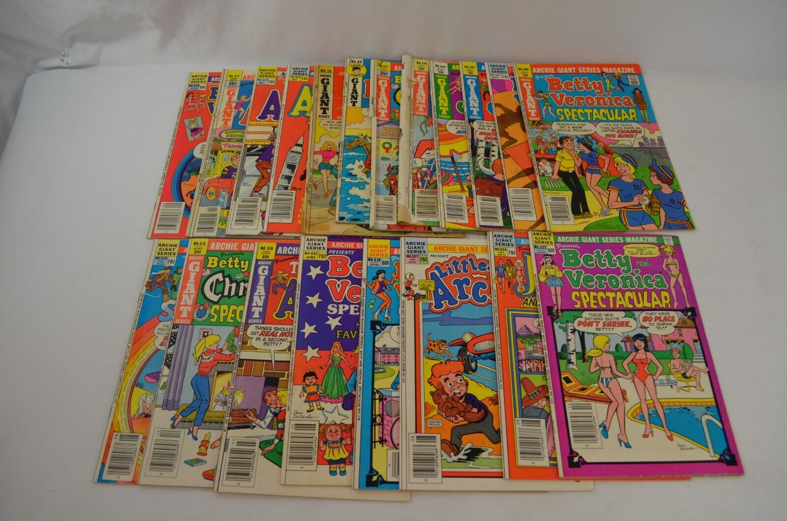 Archie Giant Series Betty Veronica Spectacular +more Bronze Age Comics GD to FN