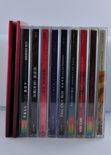 Fall Out Boy CD Live In Tokyo Live In Phoenix Mania set of 10CDs Japan import - Picture 3 of 24