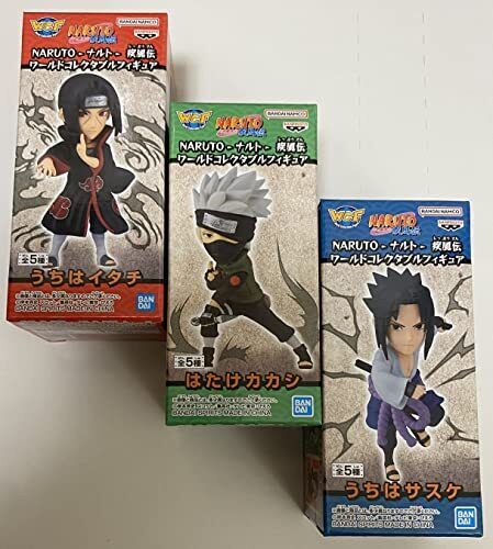 Naruto Shippuden - Pack De Figurines Naruto Shippuden TOP 99 WCF Vol.3