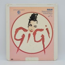 Gigi CED VideoDisc 1958 Leslie Caron Maurice Chevalier