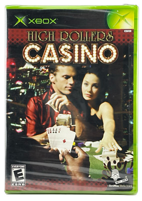High Rollers Casino Microsoft Xbox 2004 CIB Brand New Sealed FAST SHIPPING