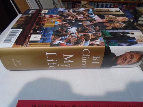 My Life by Bill Clinton 2004 Signed 1st/1st HC DJ - 第 4/10 張圖片