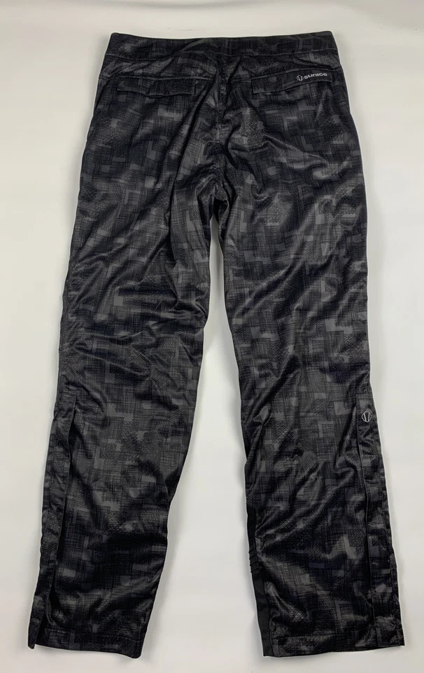 Sunice Ladies Tornado Flex Vent Golf Pants XL Gray Black Geometric Waterproof - Image 2 of 4