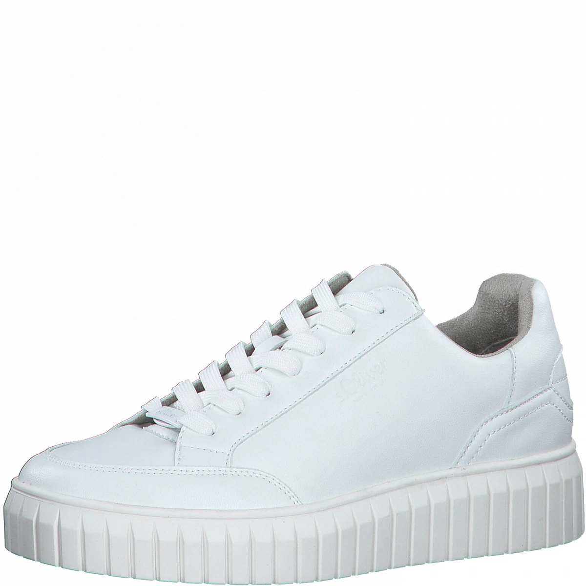 Bevestigen aan sofa verschijnen S.Oliver Shoes Lace Up Sneakers Low Shoes Trainers White 23645 New | eBay