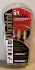 Digital 6Ft S-Video Cable 24k Gold Series