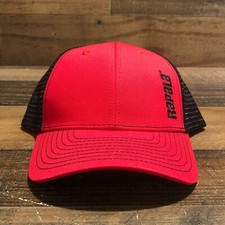 Rapala Hat Snapback Trucker Cap Mens Red Black Mesh Back Outdoor Fishing Casual