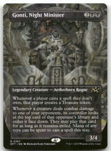 Gonti, Night Minister (Borderless) #357 Aetherdrift