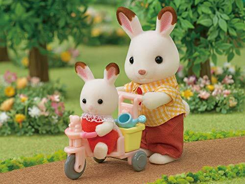 Sylvanian Families Calico Critters Bebé Triciclo Y Coche Set Ka-216 77107 Japón - Imagen 4 de 4