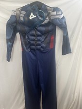 Captain America Child  s Medium 8-10 Costume - Marvel Comics Avengers Boys