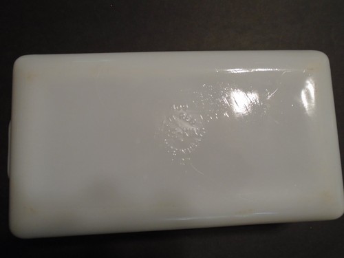 Vintage Anchor Hocking Fire King 1QT Bread Loaf Pan Wheat Design 409 - Picture 2 of 4