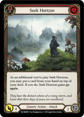 SEEK HORIZON (RED) NM! *MONARCH (UNLIMITED)*
