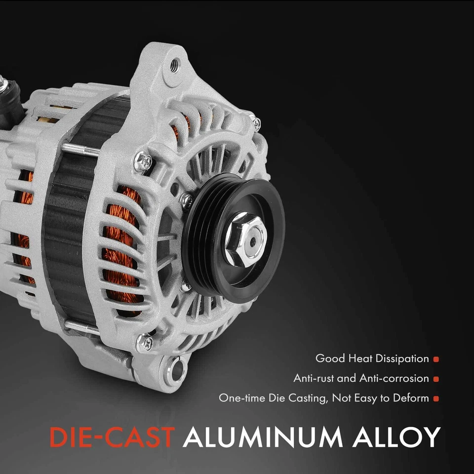 Alternador para Suzuki Grand Vitara 2006 2007 2008 115 Amp 12V CW 4 ranuras polea Foto 4 de 4