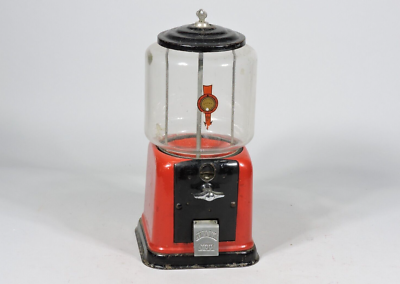 Victor Model V Penny Operated Gum Ball Peanut Vending Machine