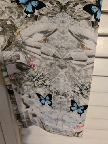 TED BAKER Girl's Legging Unicorns Butterflies Peonies Age 13-14 Gift Tag NWT - Picture 5 of 13