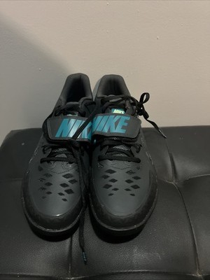 Nike Zoom Rival SD 2 Black‎ Blue Men Size 9.5 Throwing Shoes (FZ9665-001) Nike Zoom Rival SD 2 Throwing Shoes Anthracite Black Mens Sz  main image 2