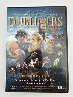 The Dubliners 40 Years Live From The Gaiety 2-Disc DVD 2003 Brand New