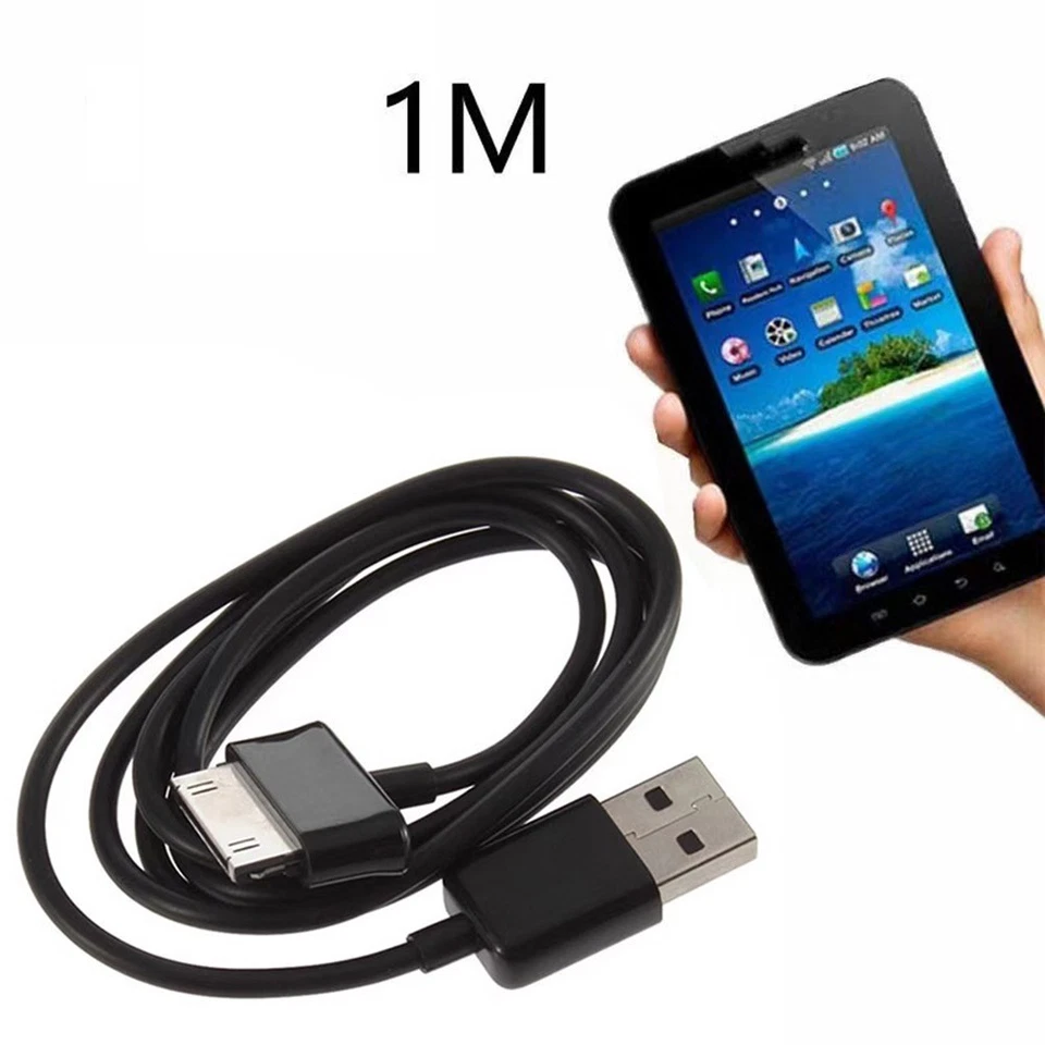 USB Charging Cable 30Pin For Samsung Galaxy Tab2 10.1 P5100 Tab 7.0 P6200/P6210 - Image 3 of 4