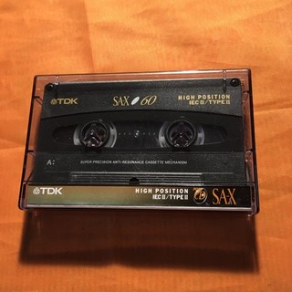 1 x TDK SA X 60 Cassette IEC II/High Position sehr guter Zustand 1995