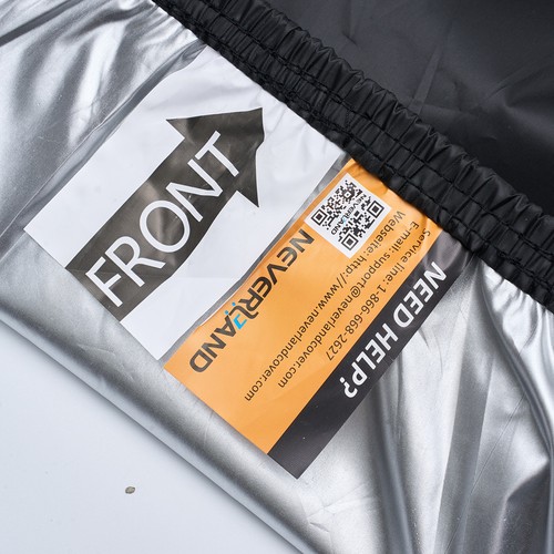 XXXL Motorcycle Cover Black Water Resistant For Harley Street Glide FLHX Touring - Picture 13 of 15
