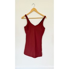 Old Navy Active Powersoft Go-Dry Athletic Dress Burgundy Red Small Petite Tennis