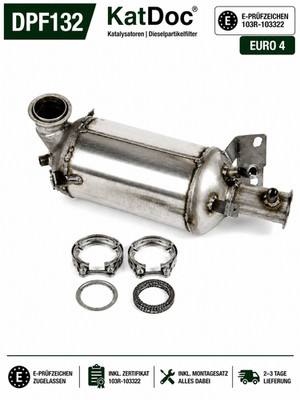   Ruß-Partikelfilter VW T5 1.9 TDI 62/75kW, Euro 4