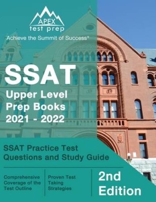 SSAT Upper Level Prep Books 2021 - 2022: SSAT Practice Test Question - VERY GOOD