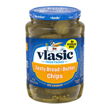 Vlasic Zesty Bread & Butter Pickle Chips, 24 ...