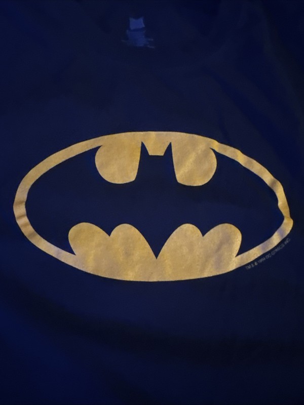 Batman Vintage 1989 Graphitti Designs Shirt  XL  Rare Michael Keaton DC Comics