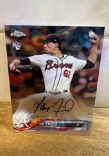 Max Fried Rookie Auto Topps Chrome RC Atlanta Braves Ace SP New York Yankees