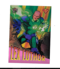 2026 Fleer Ultra Superman 95 RETRO PINK Lex Luthor ACETATE #15/299
