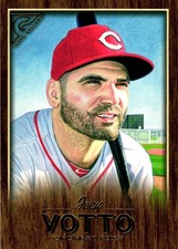 2018 Topps Gallery #92 Joey Votto Wood